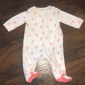 Carters baby footed pajamas